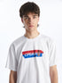 LC Waikiki Crew Neck Short Sleeve Printed Combed Cotton Men's T-shirt